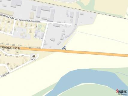 Билборд A в Тячеве Виїзд з м. Тячів, в сторону м. Рахів, навпроти азс Вакос схема