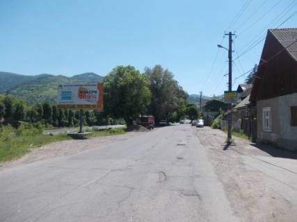Билборд B в Рахове Рахів вул.Головна, в'їзд в центр міста в сторону м.Ужгород фото 1