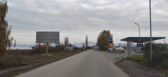 Білборд, Бігборд (Борд)  A у Виноградові вул. Персикова,вїзд в місто,АЗС Фото 1