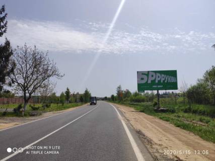 Билборд A в Лалові, Мукачево  с.Лалово, вул.Головна, виїзд, в сторону м. Хуст, траса  Мукачево-Івано-Франківськ фото 1