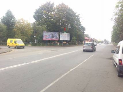 Билборд A в Ужгороде, Біл-борд  м. Ужгород, вул. Карпатської України (Гагаріна) – Проектна фото 1