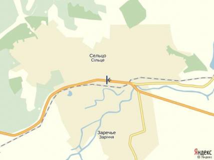 Билборд A в Иршаве с.Сільце в сторону м. Мукачева, вул. Головна виїзд схема