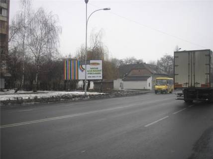 Билборд B в Ужгороде м.Ужгород вул.Минайська біля кінотеатру Доміон виїзд з міста в сторону с.Минай фото 1