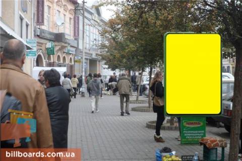 Сiтiлайт A у Ужгороді м.Ужгород вул.Корятовича, вхід в ринок, ТЦ Луксор плаза,  Закарпатдентал, в сторону пл.Поштова Фото 1