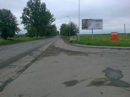 Білборд, Бігборд (Борд)  A у Тячеві Тячів вул.Армійська виїзд в сторону м.Ужгород траса Рогатин-Мукачево, біля АЗС "ОККО" Фото 1