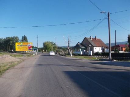 Билборд B в Солотвино, 6x3  с.Діброва, вул.Головна, в сторону смт.Солотвинно, м.Рахів фото 1