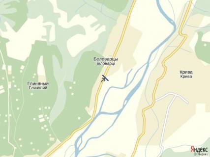 Билборд A в Тячеве м. Тячів вул.Незалежності, АЗС, Автосалони в сторону м.Мукачево схема