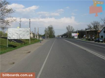 Білборд, Бігборд (Борд)  B у Тячеві с.Бедевля, вул.Волошина  в сторону  м. Рахів ,перехрестя ( на смт. Дубове ) Фото 1