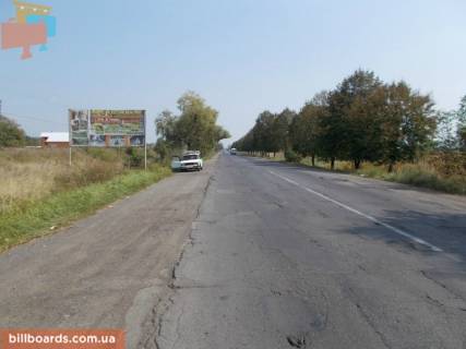 Билборд B в Тячеве с. Бедевля, в сторону м. Рахів фото 1