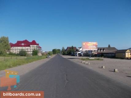 Билборд A в Тячеве смт.Солотвино,вул.Спортивна, ринок  в сторону м.Рахів  фото 1