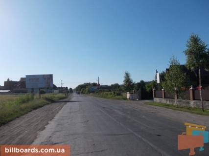 Билборд B в Тячеве смт.Солотвино,вул.Спортивна, ( переїзд ) в сторону м.Мукачево фото 1