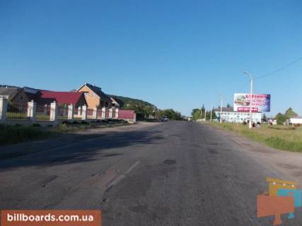 Билборд A в Тячеве с.Грушово,вул.Головна, біля стадіону, фітнес центр,  в сторону м.Рахів фото 1