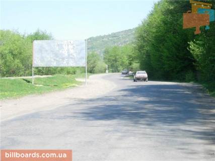 Билборд B в Тячеве смт.Дубове вул.Головна, вїзд із сторони м.Тячів фото 1