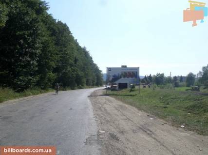 Билборд A в Тячеве смт.Дубове виїзд в сторону м.Тячів, вул.Головна фото 1
