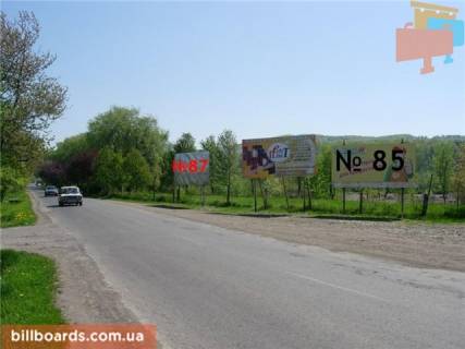 Билборд A в Тячеве с.Нересниця,вул.Головна, в сторону смт.Дубове фото 1