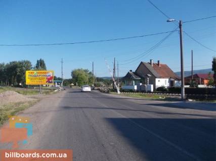 Билборд B в Тячеве с.Діброва, вул.Головна, в сторону смт.Солотвинно, м.Рахів фото 1