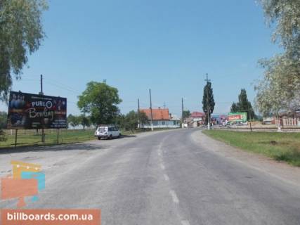 Билборд B в Тячеве с.Діброва, вул.Головна, в сторону м.Тячів фото 1
