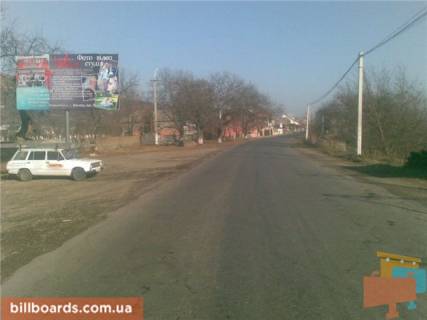 Билборд B в Тячеве с.Вільхівці, вул. Головна в сторону смт. Дубове зї сторони м.Тячів фото 1