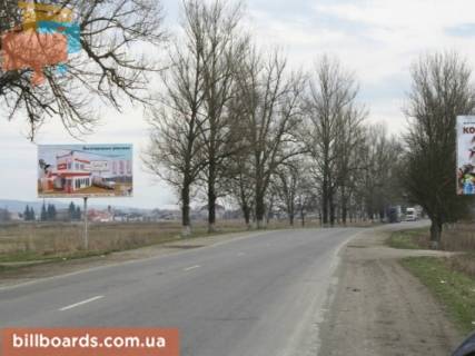Билборд B в Тячеве В'їзд в м. Тячів, біля АЗС UPG, Маркет, супермаркету Барва зі сторони м. Хуст, траса Мукачево-Рогатин фото 1