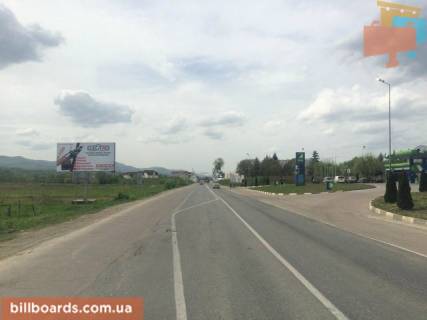 Билборд B в Тячеве м. Тячів, в'їзд в місто зі сторони м. Рахів, навпроти азс Вакос фото 1