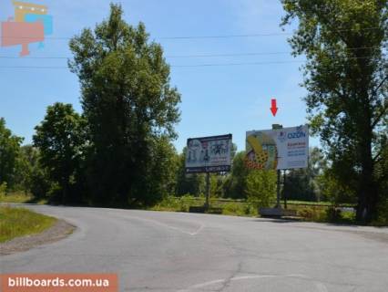 Billboard A in Khust m.Hust obizna, v storonu m.Taciv, v'izd v centr mista,trassa Mukacevo-Rogatin Photo 1