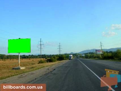 Billboard B in Khust m.Hust obizna doroga, v storonu m.Taciv,m.Rahiv, trassa Mukacevo- Rogatin (bila rinku) Photo 1
