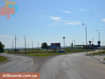 Billboard B in Khust Trasa Mukacevo-Rogatin. Krug s. Iza zi storoni m. Mukacevo Photo 1