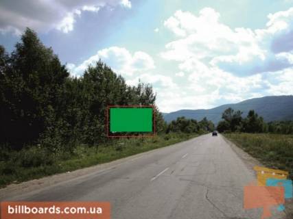 Билборд B в Хусте м.Хуст, вул. Івана Франку, виїзд з міста,  в сторону с.Шаян фото 1