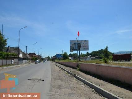 Billboard A in Khust m. Hust, st. Ivana -Franka, avtosnancia, v storonu m. Rahiv Photo 1