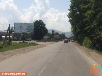 Билборд B в Хусте м.Хуст,вул.Львівська, АЗС ОККО, Супермаркет, вїзд в місто, з Міжгір'я фото 1