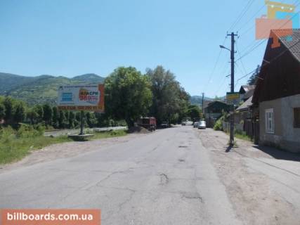 Billboard B in Rakhiv Rahiv st.Golovna, v'izd v centr mista v storonu m.Uzgorod Photo 1