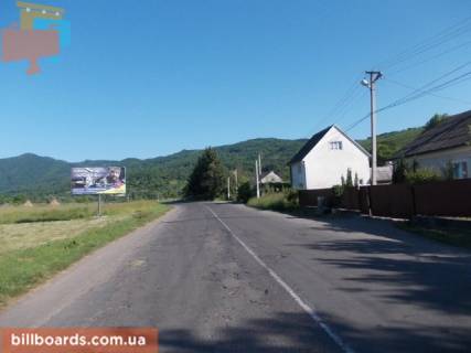 Билборд B в Рахове смт.Великий Бичків виїзд з селища зі сторони м.Ужгород в сторону м.Рахів траса Мукачево-Рогатин фото 1