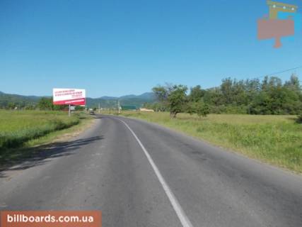 Билборд B в Рахове смт.Великий Бичків вїзд в селище зі сторони м.Ужгород в сторону м.Рахів траса Мукачево-Рогатин фото 1