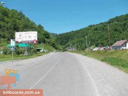 Билборд B в Рахове Рахів виїзд з міста в сторону м.Ів.Франківськ фото 1