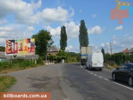 Билборд B в Иршаве с.Кам'янське, вул, Головна, траса Мукачево-Івано-Франківськ, в сторону м.Хуст фото 1