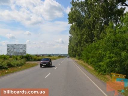 Билборд B в Иршаве с.Заріччя, вул, Головна, траса Івано-Франківськ-Мукачево, в сторону м.Мукачево фото 1
