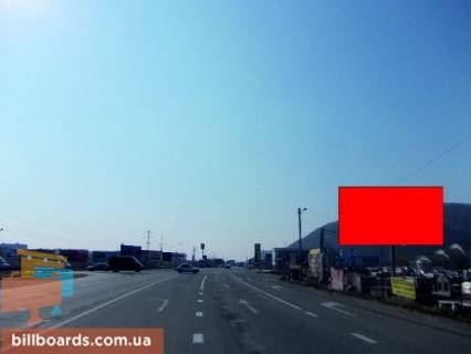 Билборд A в Мукачеве м.Мукачево, в'їзд в місто, зі сторони м.Львів, траса Київ-Чоп, навпрти АЗС Народна фото 1