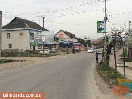 Билборд B в Сваляве м. Свалява, на розі вул. Верховинська та вул. Гірська фото 1