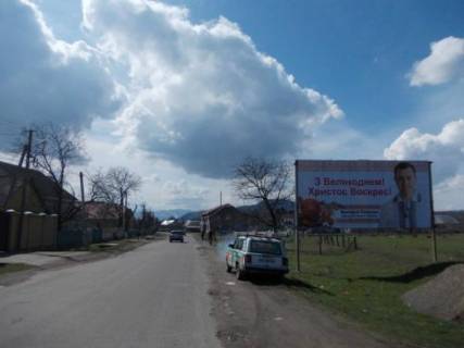 Билборд A в Тернові, 6x3  с.Терново, вул.Головна центр села в сторну м.Тячів зі сторони смт.Нересниця фото 1