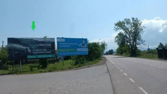 Билборд B в с. Сокирнице, 6x3  с.Сокирниця, в сторону м.Тячів, трасса Мукачево-Рогатин фото 1