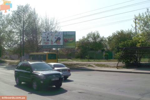 Билборд A в Херсоне, 3x6  Киндийское шоссе/ул. 6я восточная фото 1