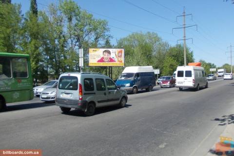 Билборд B в Херсоне, 3x6  Бериславское шоссе/ Университет                            к Зала Егерсег фото 1