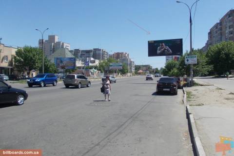 Билборд A в Херсоне, 3x6  пл. Каховская (ул.49 Гв.Дивизии) фото 1