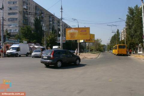 Білборд, Бігборд (Борд)  A у Херсоні, 3x6  вул. Димитрова кут ул.Лавренева Фото 1