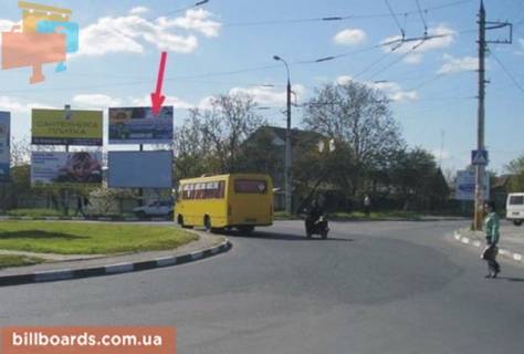 Билборд A в Херсоне, 3x6  Киндийское шоссе/ул. 22я восточная (верхний) фото 1