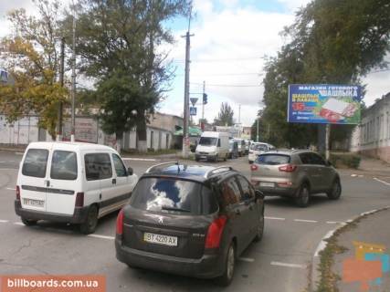 Білборд, Бігборд (Борд)  A у Херсоні, 3x6  вул. Робоча кут Червонопрапорної Фото 1
