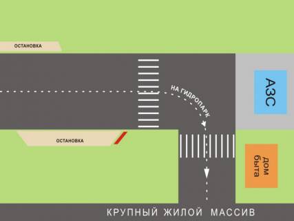Билборд A в Херсоне, 3x6  Островское шоссе/Судосборочный завод схема