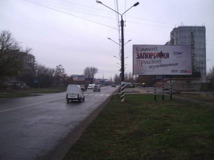 Билборд A в Мелитополе, 3х6  ул. Воинов-Интернационалистов перекресток с ул. Григория Чухрая, магистраль фото 1
