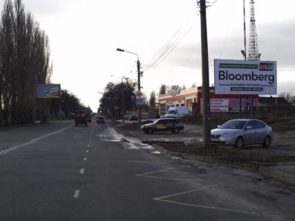 Билборд A в Мелитополе, 3х6  пр. Богдана Хмельницкого,88 южный выезд в Крым центральный проспект, магистраль фото 1