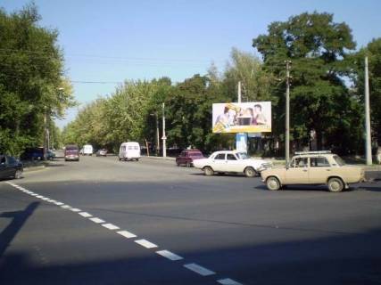 Билборд A в Мелитополе, 3х6  ул. Ломоносов перекресток с ул. Гризодубовой (напротив АТБ), магистраль фото 1